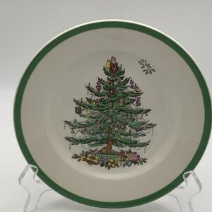 Spode Christmas Tree Dessert/Appetizer Plate